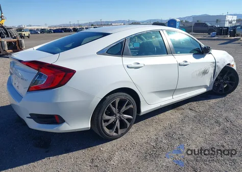 2020 Honda Civic Sport from USA, damaged, VIN 2HGFC2F88LH566371